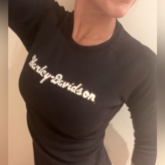 Small Harley Davidson 3/4 sleeve shirt - Picture 2 of 10